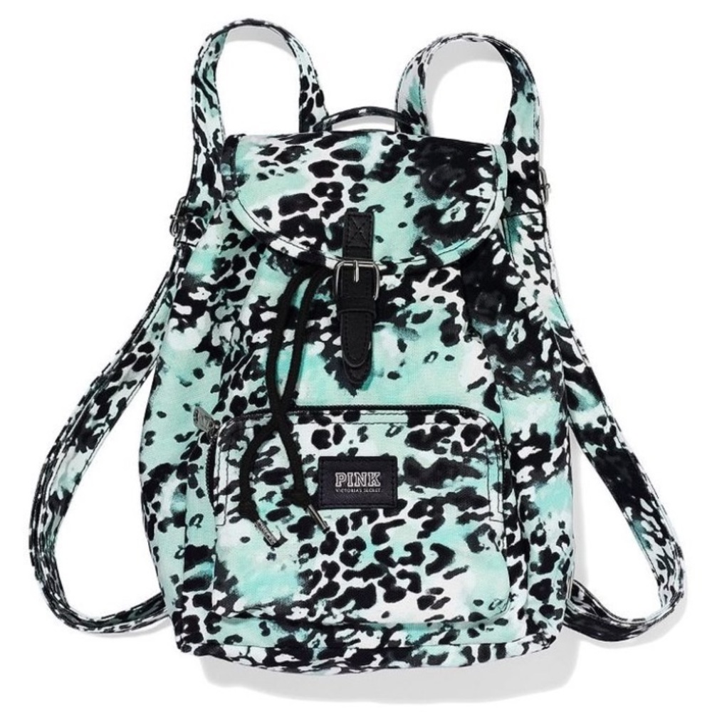 Victoria Secret mini backpack- snow leopard