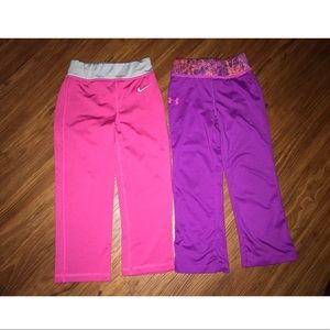 Nike & Under Armour Athletic Pants