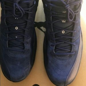 Jordan 12s Suade Blue