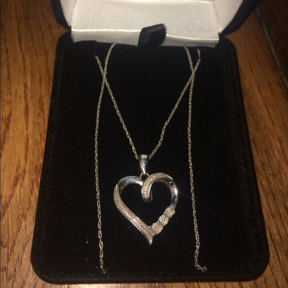 Diamond Heart Necklace
