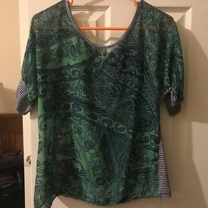 3/4 length sleeve top