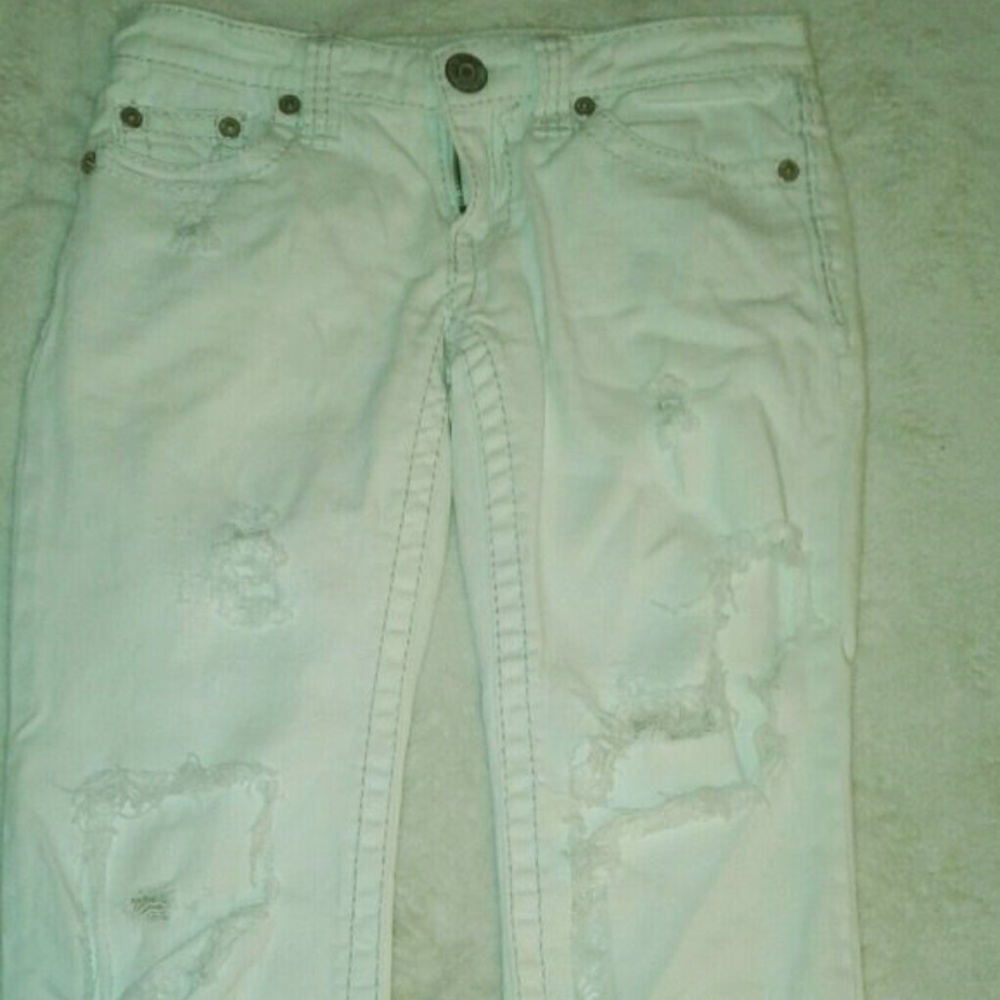 *HYDRAULIC*CAPRIS-SIZE:5/6~TOP-SIZE:SM*FADED GLORY