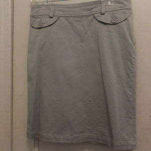 Italian label Khaki Pencil Skirt