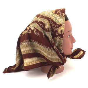 vintage scarf wrap paisley rockabilly neckerchief