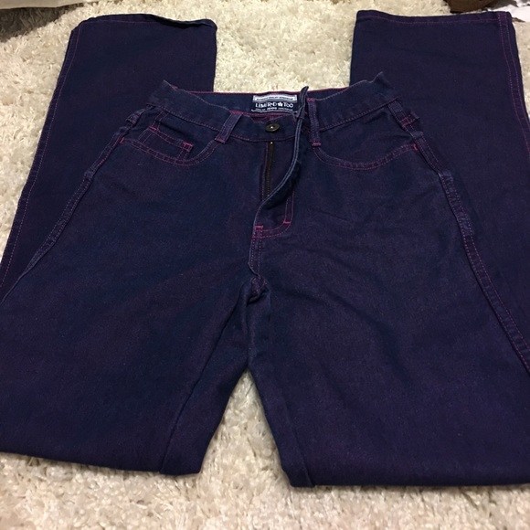 2/$29 The Limited too  Slim jeans iridescent - Picture 6 of 8