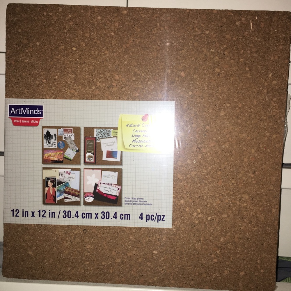 Cork Tiles & Thumb Tacks