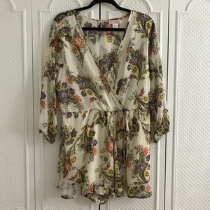 Floral Romper