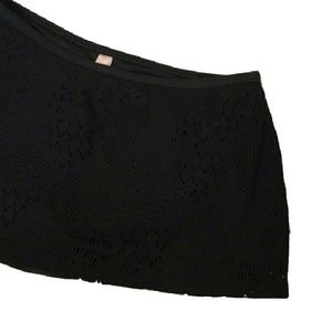 Victoria's Secret Swim Bottoms with Crochet Skirt