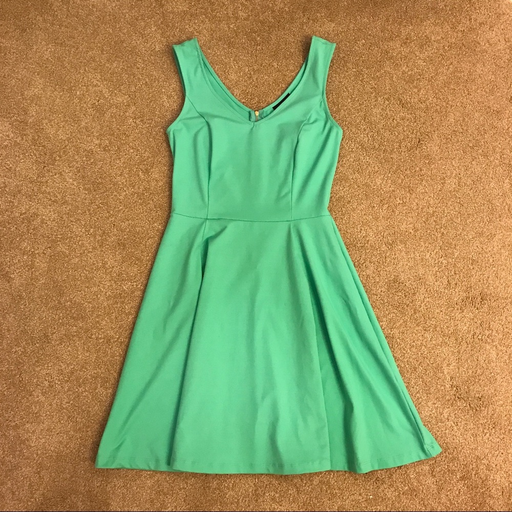 Mint Green Dress