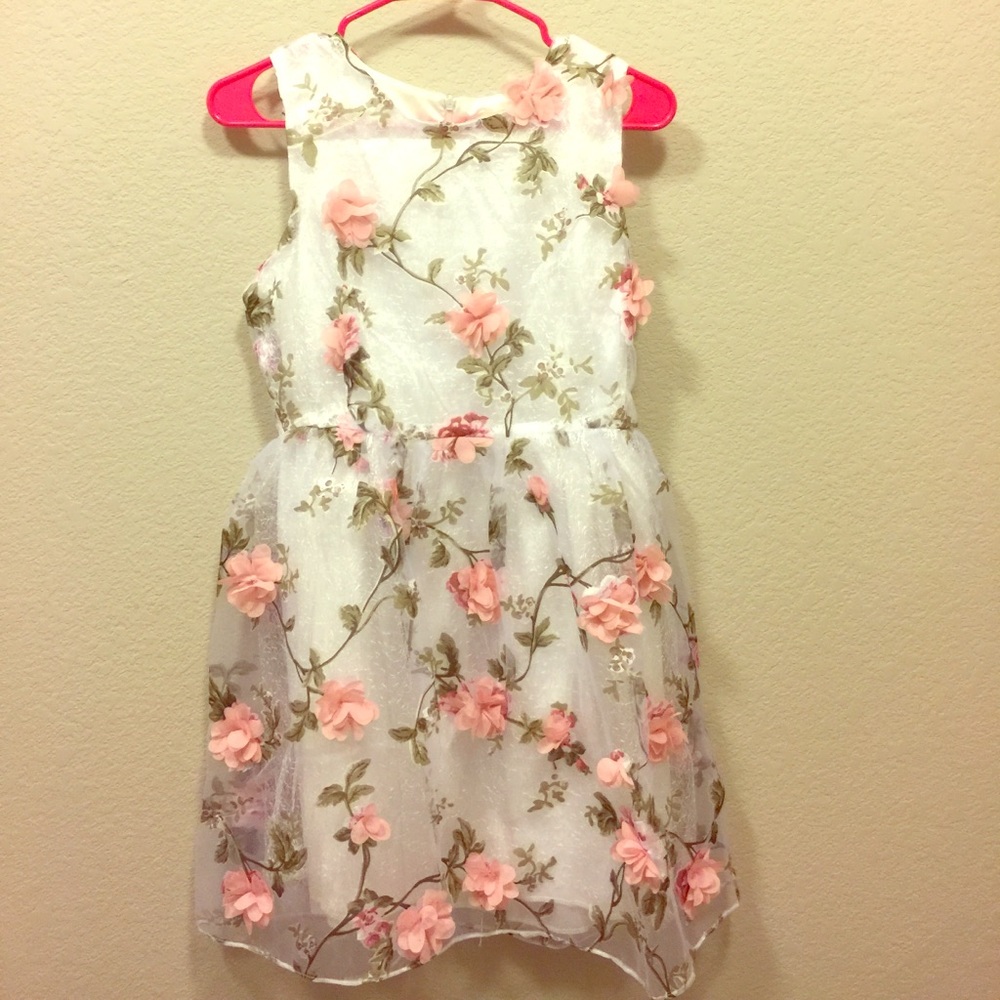 Handmade Floral Dress