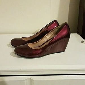Wine Patent Leather