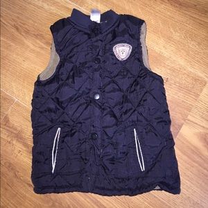 Boys puffy vest.