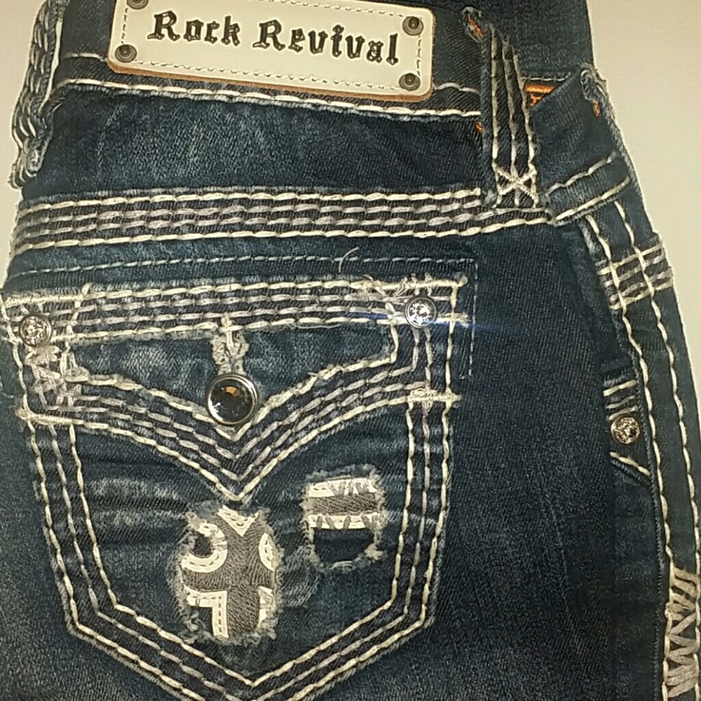 Rock Revival Felicia cuff straight