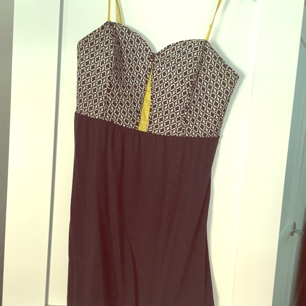 Navy sundress by Anthropologie Size Large