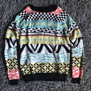 Urban Outfitters Cooperative Patterned Sweater