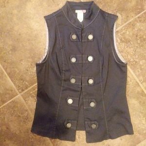Womens gray vest