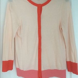 Color block cardigan
