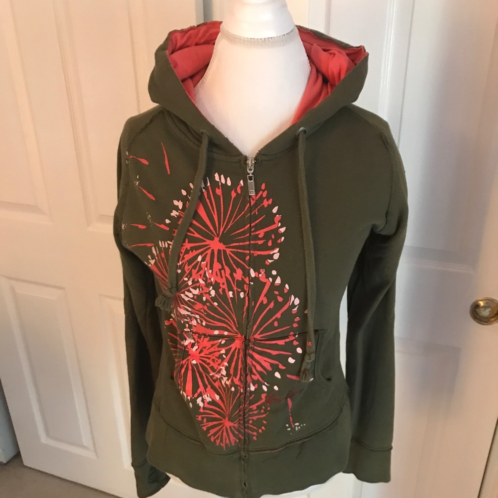 Clearout Burton Women's Zip Up  Dandelion Hoodie