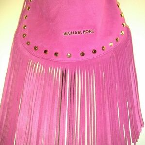 NewPics! lower price!! Michael Kors fringe purse❤