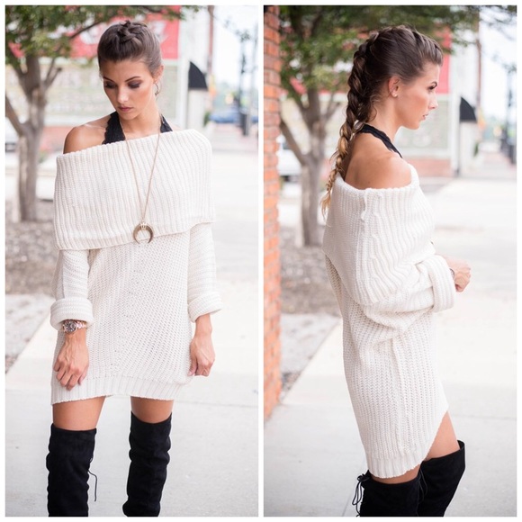 Off ShoulderSweater - Picture 3 of 5