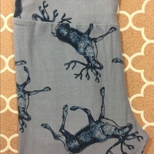 LuLaRoe OS Moose leggings *Super Rare*