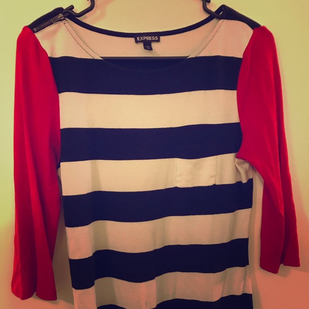 Express 3/4 length sleeve top
