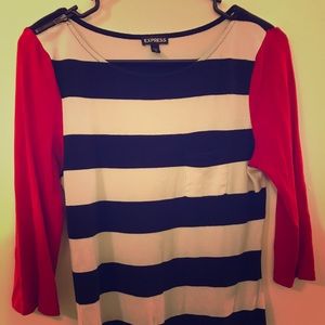Express 3/4 length sleeve top