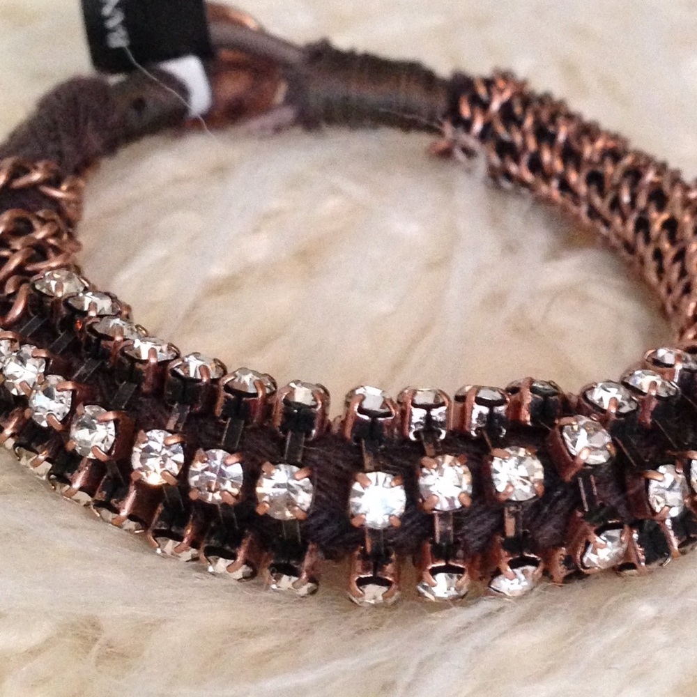 NWT Banana Republic mixed metal bracelet.