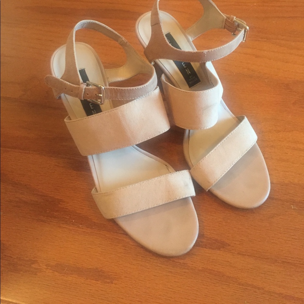 Nude strappy STEVEN by Steve Madden heels