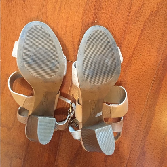 Nude strappy STEVEN by Steve Madden heels - Picture 4 of 4