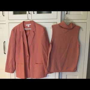Josephine Chaus Jacket - Matching Silk/Nylon Shell