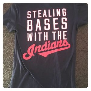 VS Pink Cleveland Indians V Neck