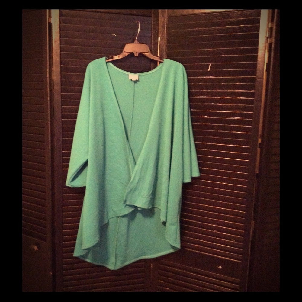 Lularoe cardigan teal