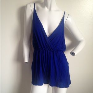 NWT Royal Blue Romper