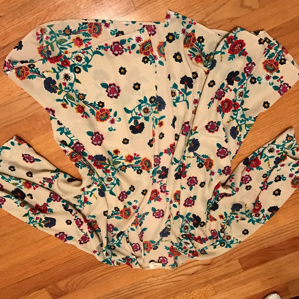 Floral kimono