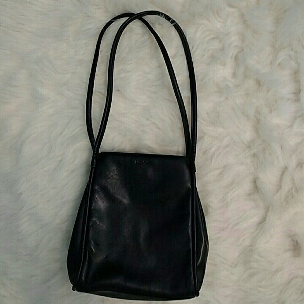 Nine West Black All Leather Purse