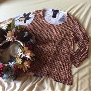 Silky Custo Barcelona Mixed Pattern Crop Top