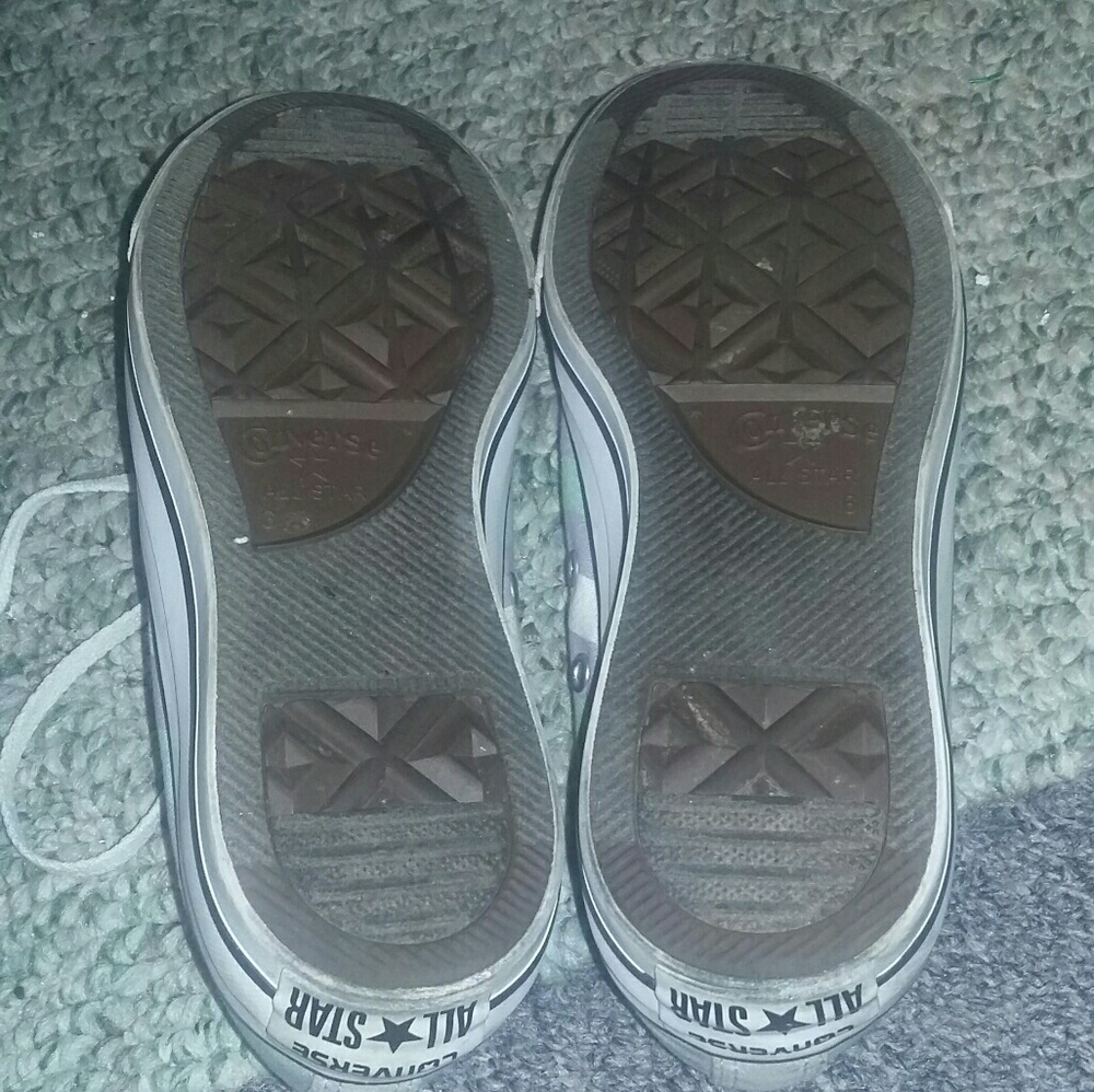 DONATING TOMORROW. Worn once converse!