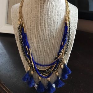 Stella & Dot Tulum tassel necklace