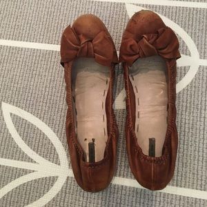 Miu Miu bow ballet flats