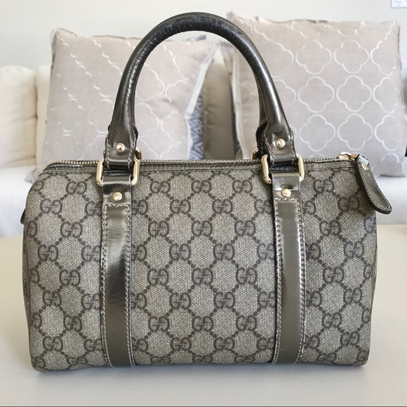 🔴SOLD🔴GUCCI GG Coated Canvas Joy Boston Bag - Picture 2 of 8