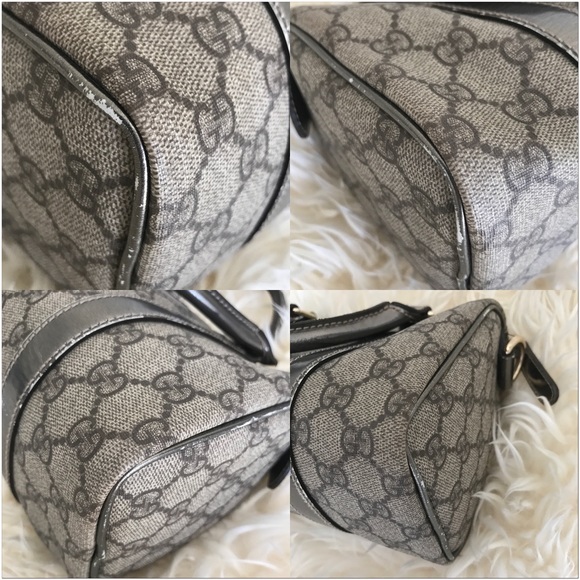 🔴SOLD🔴GUCCI GG Coated Canvas Joy Boston Bag - Picture 5 of 8