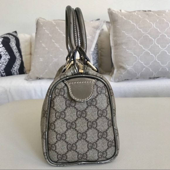 🔴SOLD🔴GUCCI GG Coated Canvas Joy Boston Bag - Picture 6 of 8