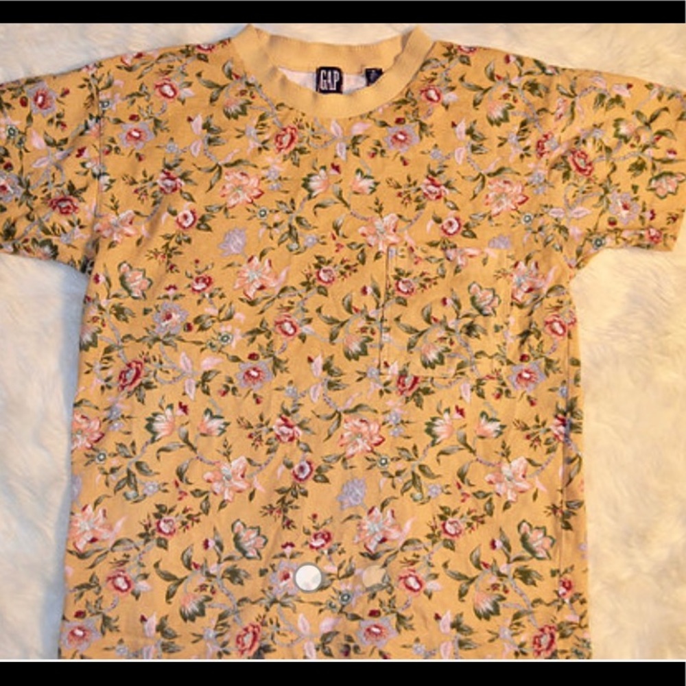 Spring floral top