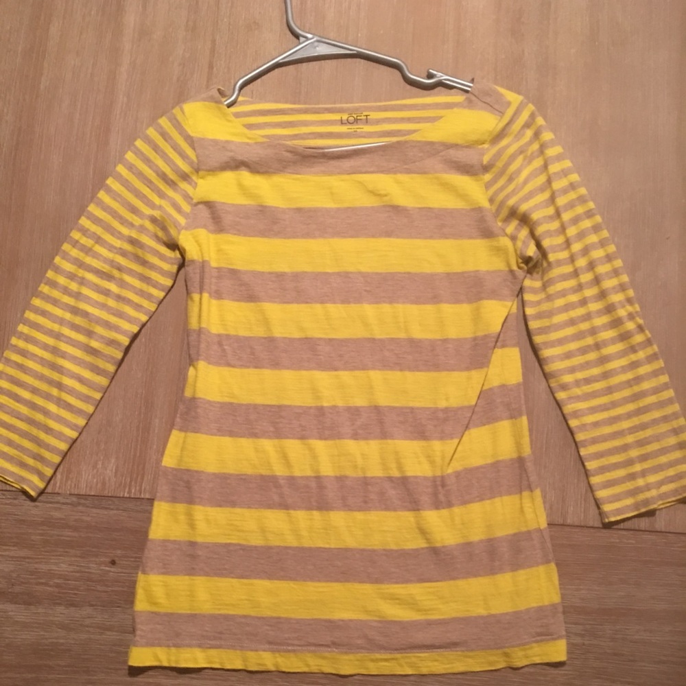 Ann Taylor Loft Sz XS 3/4 length sleeve