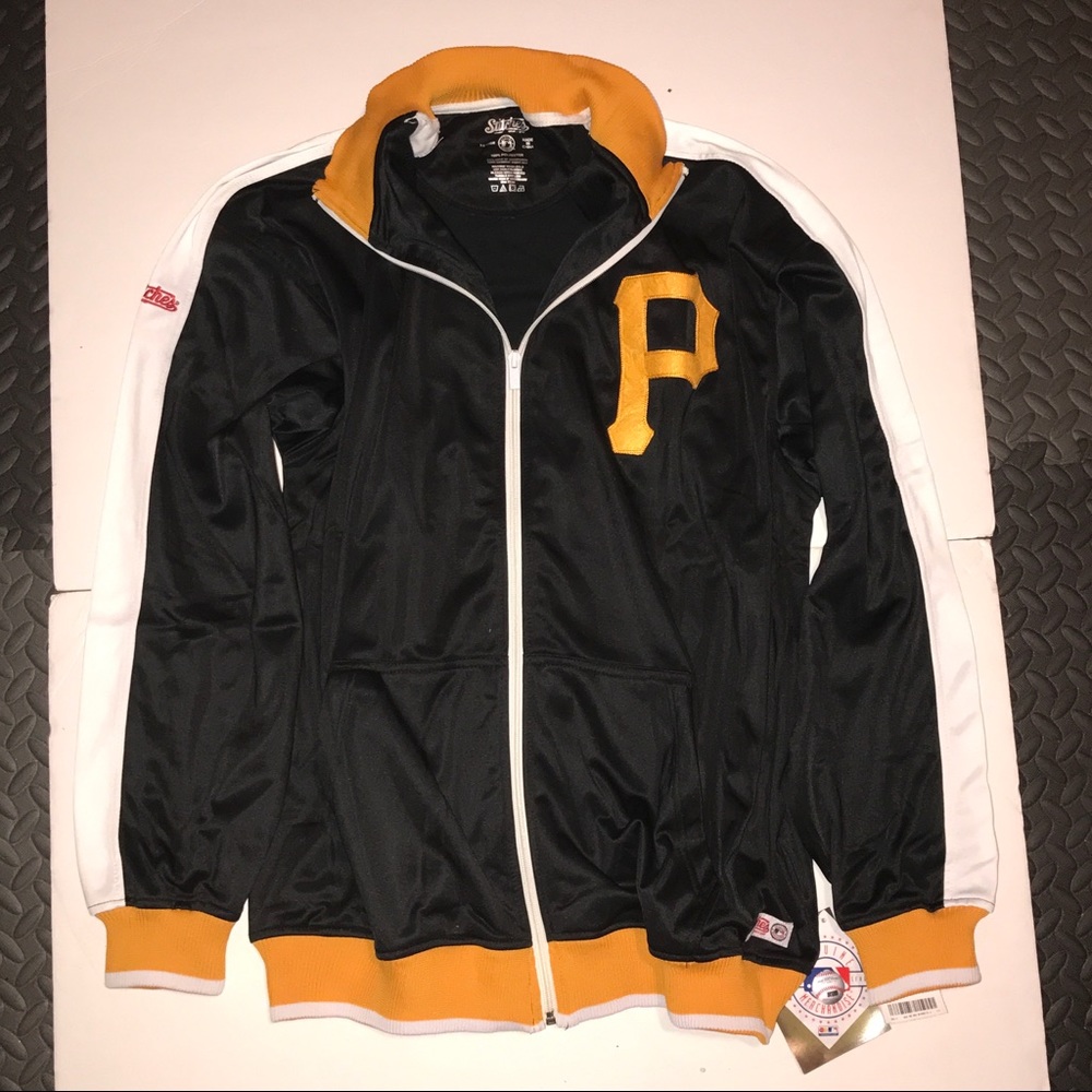 Stitches MLB Pittsburgh Pirates Track Jacket *NWT*
