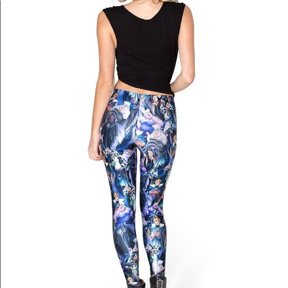 Blackmilk Pants - BlackMilk Disney Villain leggings