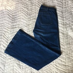Gap wide leg vintage inspired jeans