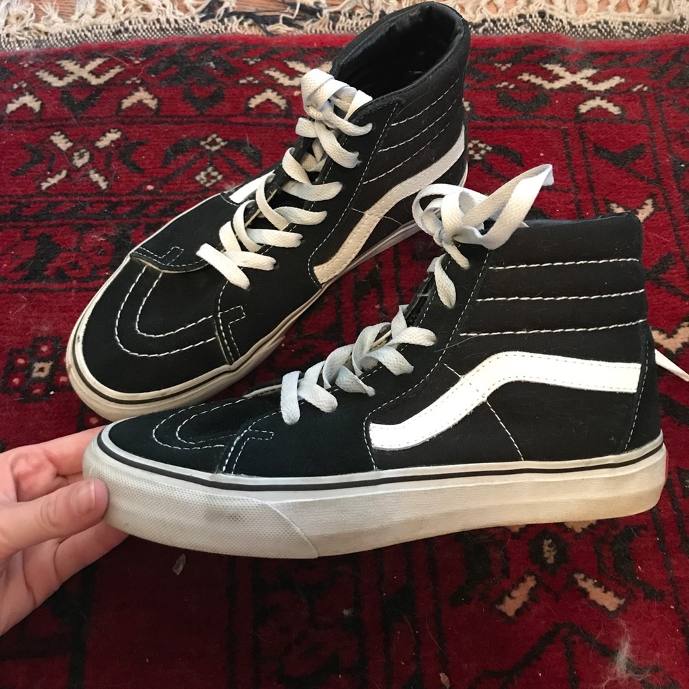 Vans sk8-hi slim size 7.