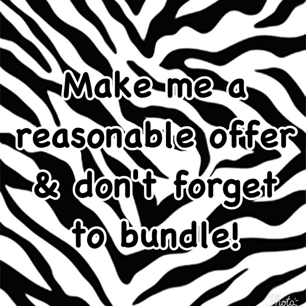Please make reasonable offers